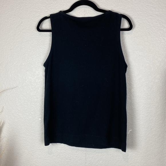Kate Spade black sleeveless top with knot detail - Picture 5 of 7